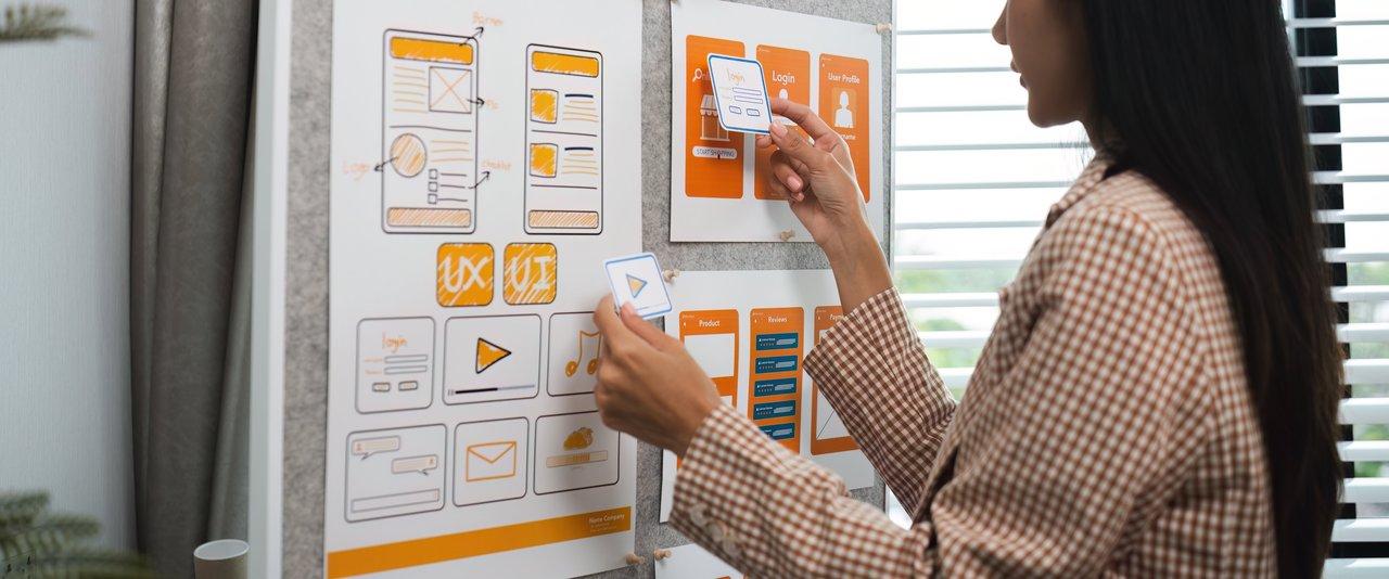 Capture d'écran d'une interface web moderne et interactive utilisant React, illustrant le fonctionnement d'une application web.